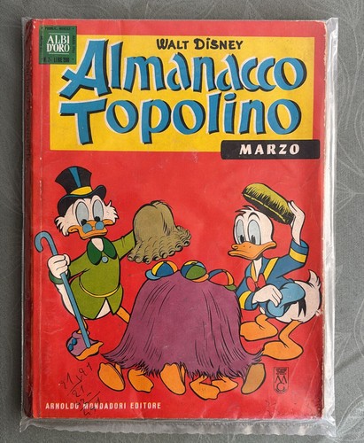 Almanacco topolino albi - almanacco, d'oro