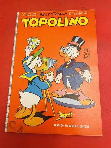 Topolino libretto 521 - libretto, con