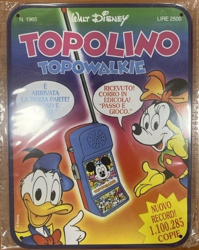 Targa topolino numero - topolino,