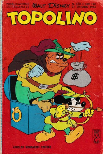 Topolino 518 originale ott - n.,