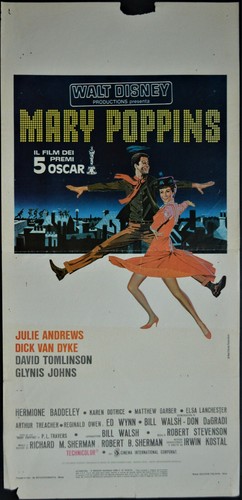 Locandina mary poppins julie - locandina,